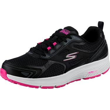 Imagem de Skechers Tênis feminino consistente, Preto/rosa, 38
