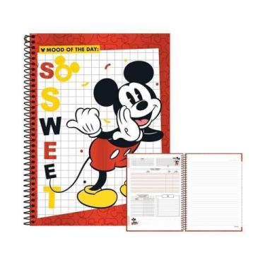 Imagem de Caderno 10 Matérias 160Fls Disney Mickey So Sweet Foroni