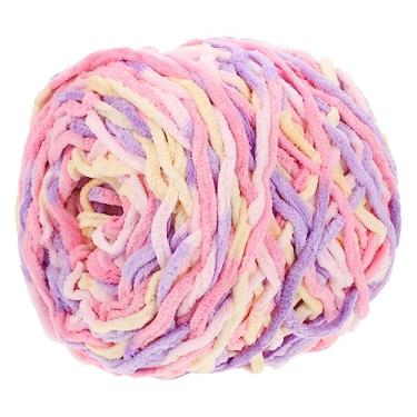 Imagem de SEWOART 1 Rolo lã grossa agulha de crochê bijuteria cobertor trançado fio grosso para tricotar acessório de tricô fio de crochê substituível piorado Acessórios linha de gelo