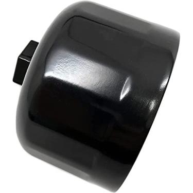 Imagem de Shonee Chave de filtro de óleo para BMW e VOLVO com tampas de caixa de filtro de óleo de 86 mm, 16 canais, ferramenta de remoção de filtro de óleo para troca de óleo - 86,6 mm 16 canais