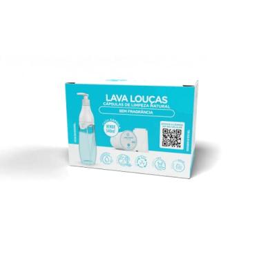 Imagem de YVY Refil Lava Louças Sem Fragrância - Kit Lavanderia Natural, Produtos de Limpeza - Mata 99% de Bactérias, Testado Dermatologicamente - Vegano, Hipoalérgico, Hidrata as Mãos - 2 Cápsulas 1080ml Total