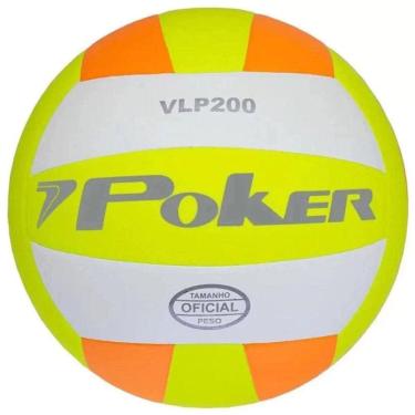 Imagem de Bola de Vôlei Poker Semi Profissional VLP 200 Amarela