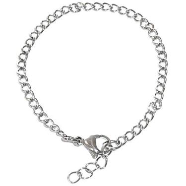 Imagem de Pingente de encaixe, construa sua própria pulseira, bolsa, bolsa, mensagem, inspirador, chaveiro, puxador com zíper, joias, Metal