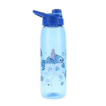 Imagem de Silver Buffalo Garrafa de água Disney Lilo e Stitch Nope Not Today Tritan, tampa com rosca, 800 ml