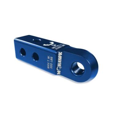 Imagem de Moose Knuckle Offroad Mohawk Recovery Soft Shackle Receiver 2.0 - Revestido com UV e à prova de intempéries anodizado preto com logotipos gravados a laser para off-road e overlanding - Receptor de 5,8