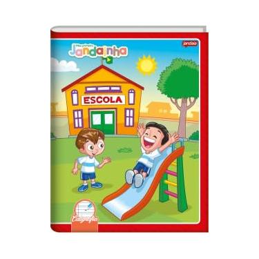 Imagem de Caderno Brochura 190X248Mm Capa Dura Caligrafia 40Fls 10/Pt Meu Primeiro Jandainha Fsc