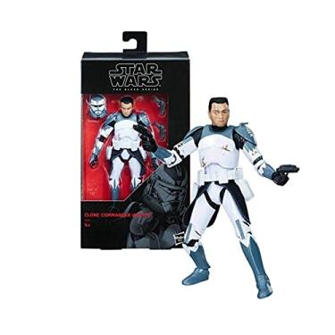 Imagem de Star Wars Boneco do Comandante Wolffe do Clone Wars Black Series [15,24 cm]