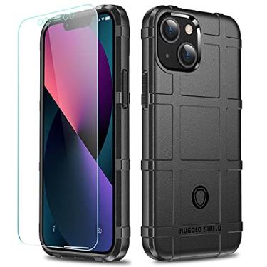 Imagem de LABILUS Capa para iPhone 13 mini, capa protetora tática tática resistente à queda de 2,4 m à prova de quedas compatível com 13 mini (5,4 polegadas) - preto escuro