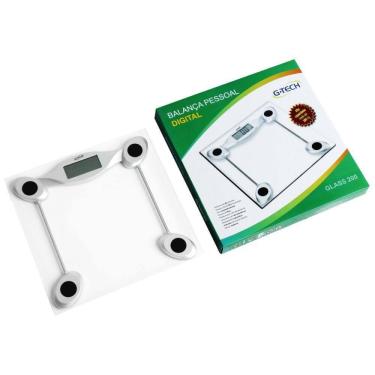 Imagem de Balança Digital G-Tech GLASS200 - 200Kg, LCD