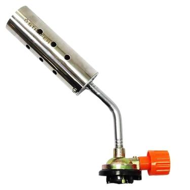 Imagem de Maçarico Portátil para Solda a Gás Butano Starfer Ajustável para Reparos e Uso Industrial Soldagem e Corte de Metais