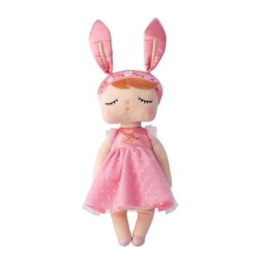 Imagem de Boneca de Pano Angela Lily Bell Metoo 33 cm Brinquedo Crianças Bebê Infantil de Pano Colecionável