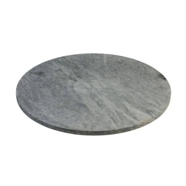 Imagem de Disco Para Assar Pizza Biscoito Assadeira Pedra Sabão 27Cm