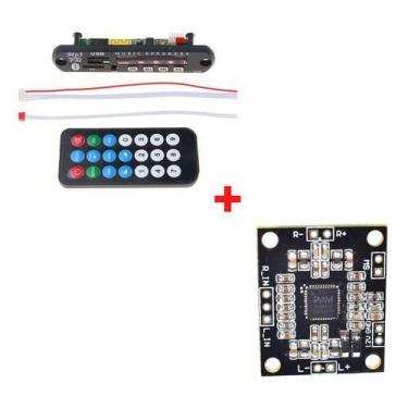 Imagem de Modulo Usb Mp3 Bluetooth + Pam 8610 - Comprei Online 