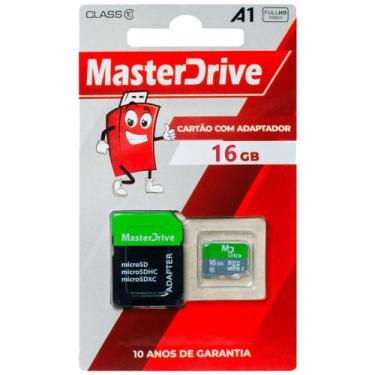 Imagem de Cartão De Memória 16Gb Ultra Com Adaptador Sd Classe 10 Para Musica Vi