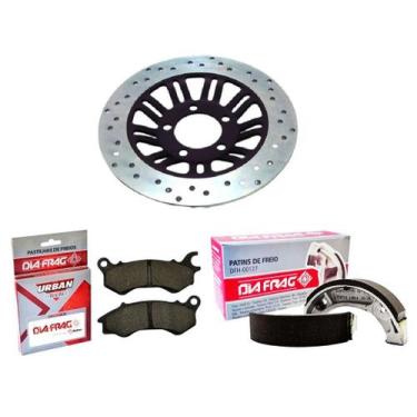 Imagem de Disco de Freio Cg 150 Titan / Cg 160 Titan 2015 A 2017 Combi Brake + P