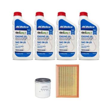 Imagem de Kit Troca De Óleo Gm Tracker 1.4 Turbo Acima De 2018 - Acdelco 0w20