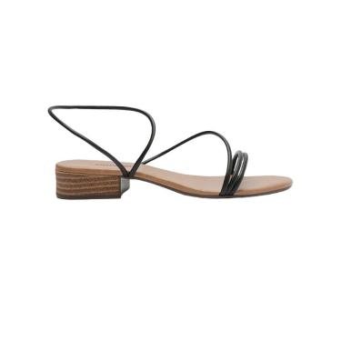 Imagem de Sandália Anacapri Salto Bloco Tiras Finas