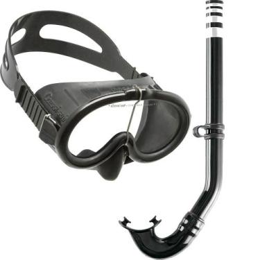 Imagem de Kit de Mergulho Máscara+Respirador Cressi Pinocchio + Gringo