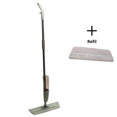 Imagem de Mop Spray com Cabo Fixo 1.26cm e Reservatório Água 350ml  e Refil     