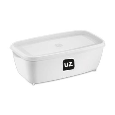 Imagem de Pote Multiuso 1,5 Litros C/tampa Microondas/freezer Uz, Branco