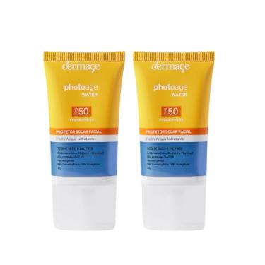 Imagem de Kit 2 Protetor Solar Photoage Water FPS50 Dermage Toque Seco