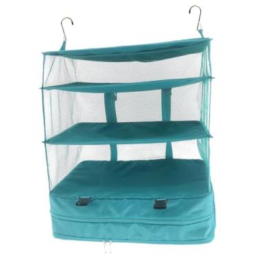 Imagem de Generic Organizador suspenso, prateleira múltipla, prateleiras suspensas para armários, organizador e armazenamento para armários, para armários, quarto, sala, Verde