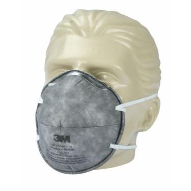 Imagem de Máscara Descartável Sem Válvula C/Carvão Ativado 8713 - 3M