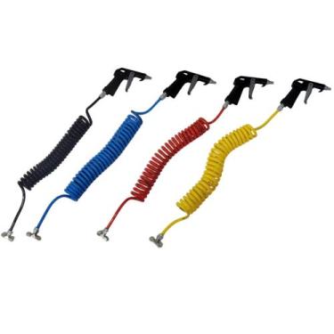 Imagem de 5 Pistola De Ar Gatilho Mangueira Cabine Caminhão Cores - TOP-AR, Amar