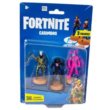 Imagem de Miniatura Fortnite Carimbo Skull Trooper, Crow e Rabbit Raid - Sunny