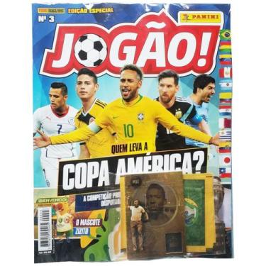 Imagem de Revista Jogão Copa do Mundo Com Cards Pelé e Marta Raridade - L A C R 