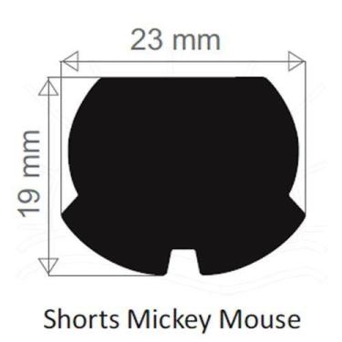 Imagem de Furador Jumbo Premium Toke e Crie - Mickey Mouse, SHORTS MICKEY MOUSE