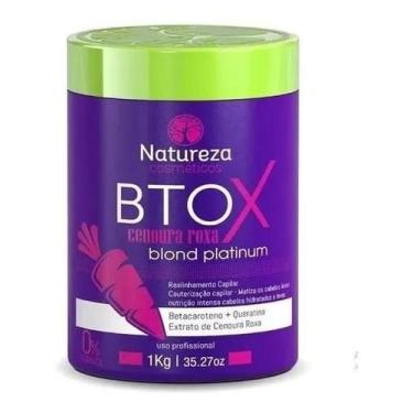 Imagem de Btox de Cenoura Roxa Blond 1kg Natureza Botox Capilar 0%