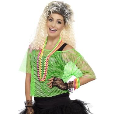 Imagem de Parte superior arrastão plus size 1X verde neon, Verde neon, Large/X-Large