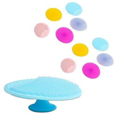 Imagem de Silicone Face and Body Scrubber Set, Exfoliating Pads, 5 Colors (10 Pack)