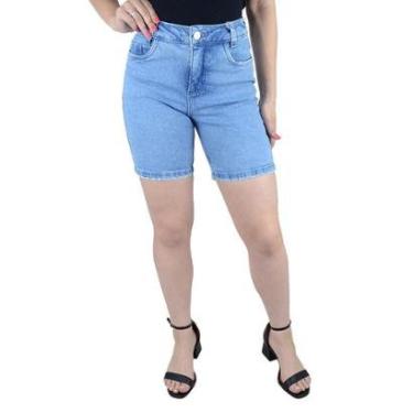 Imagem de Bermuda Feminina Tharog Jeans Curve - 2332-Feminino