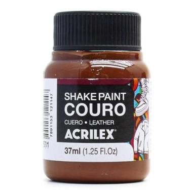 Imagem de Tinta para Couro Shake Paint Acrilex 37ml, 531 - MARROM
