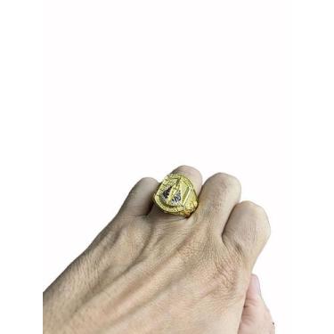 Imagem de Anel nossa senhora aparecida -  banhado a ouro 18k - ToJoia18k