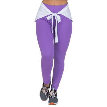 Imagem de Tapa Bumbum Feminino Fitness Branco - Manalinda, Branco, M