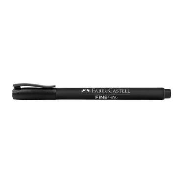 Imagem de Caneta Hidrográfica Fine Pen Preto Faber-castell - FABER CASTELL, Unic