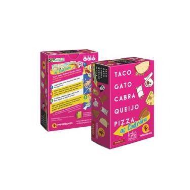 Imagem de Jogo de Cartas Taco Gato Cabra Queijo Pizza Ao Contrário Papergames Bo