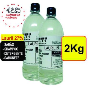 Imagem de Lauril 27% - Multichemicals - 2kg - espumante - Multi Chemicals