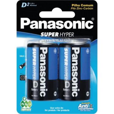 Imagem de Pilha Grande D 1SHS Panasonic - c/2 (caixa com 12 cartelas)