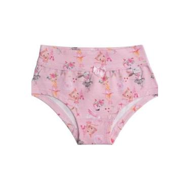 Imagem de Calcinha Boneca Infantil Upman, Bailarinas rosa, 02
