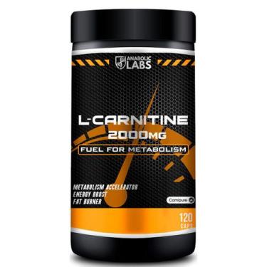 Imagem de Termogenic l-carnitine 2000mg 120 cápsulas - anabolic labs