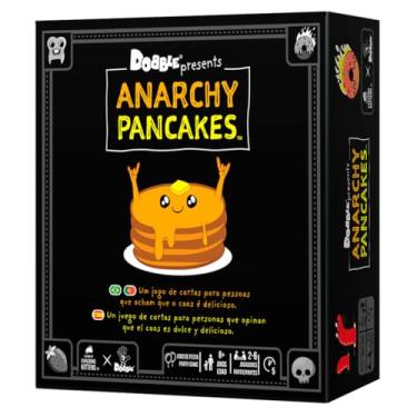 Imagem de Galápagos, Dobble: Anarchy Pancakes, Jogo de Cartas para Família, 2 a 6 jogadores, 5 minutos por partida