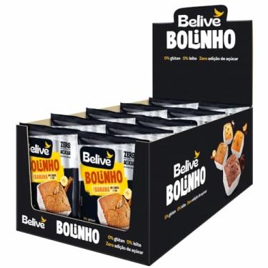 Imagem de Caixa de Bolinhos de Banana Sem Açúcar Sem Glúten Sem Leite Belive