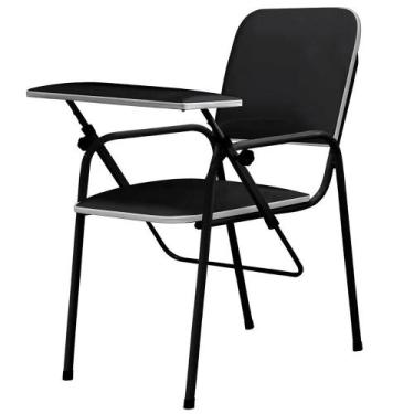 Imagem de Cadeira Coleta de Sangue Plataforma Frontal  Medcombo, Preto