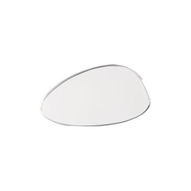 Imagem de Bandeja de Acrílico Hara Transparente Orgânica 29x24 cm