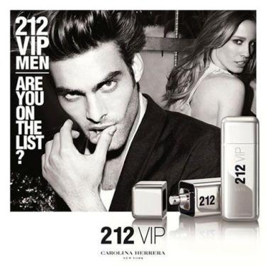 Imagem de Carolina herrera 212 vip masculino eau de toilette 200ml, 200ml