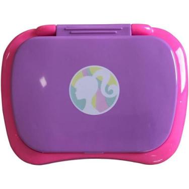 Imagem de Laptop Infantil Barbie Bilíngue PORTUGUÊS/INGLÊS - Candide